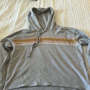 American Eagle cropped hoodie